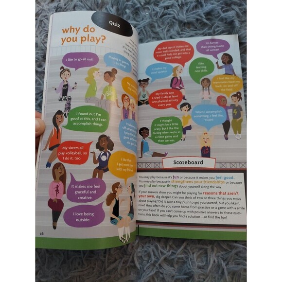 American Girl® Wellbeing Book - A Smart Girl's Guide Sports and Fitness 2018 Fun - Picture 8 of 13